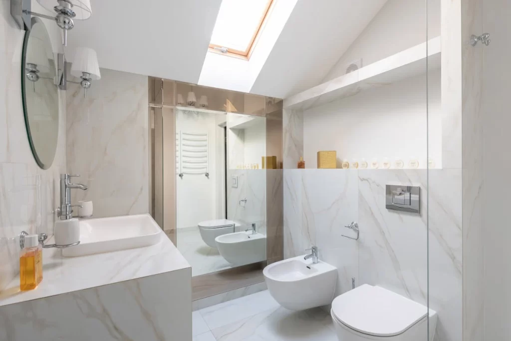 marble bathroom